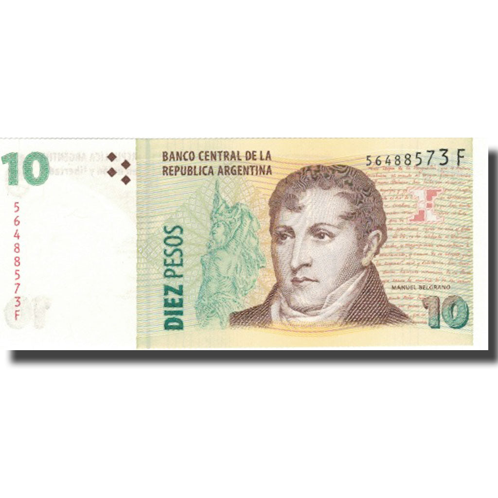 Banknote, Argentina, 10 Pesos, KM:354, UNC(65-70)