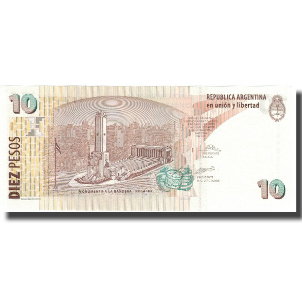 Banknote, Argentina, 10 Pesos, KM:354, UNC(65-70)