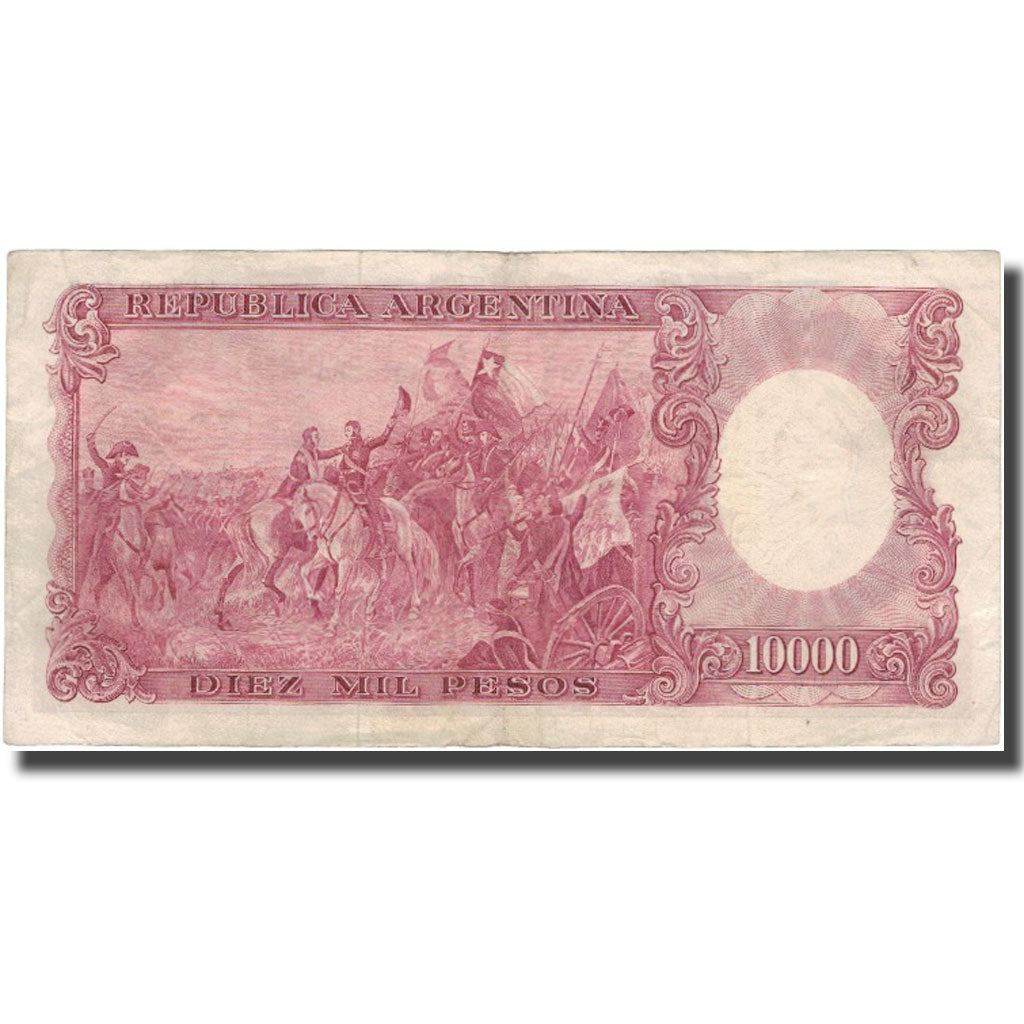 Billete, 10,000 Pesos, Argentina, KM:281a, MBC