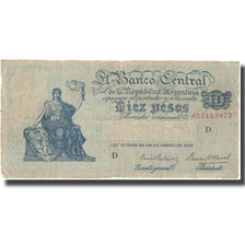 Billet, Argentine, 10 Pesos, 1935, 1935-03-28, KM:253a, TB