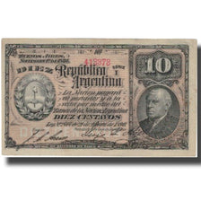 Banknote, Argentina, 10 Centavos, 1890, 1890-08-21, KM:210, AU(50-53)