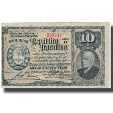 Banknote, Argentina, 10 Centavos, 1890, 1890-08-21, KM:210, EF(40-45)