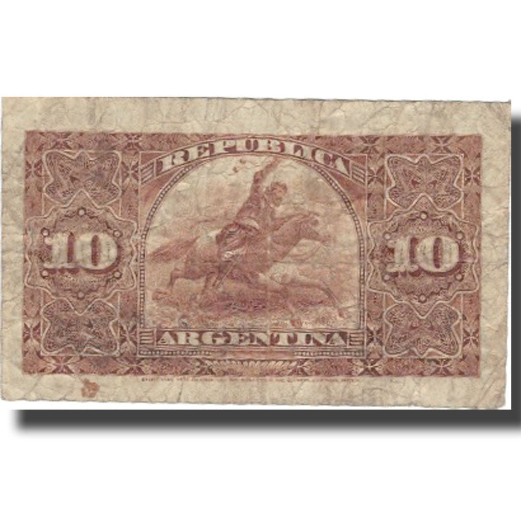 Geldschein, Argentinien, 10 Centavos, 1890, 1890-08-21, KM:210, SS