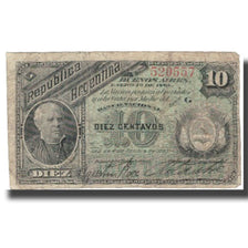 Banknote, Argentina, 10 Centavos, 1883, 1883-10-04, KM:6, F(12-15)