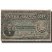 Banknote, Argentina, 20 Centavos, 1891, 1891-08-21, KM:211b, F(12-15)