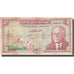 Banknot, Tunisia, 5 Dinars, 1965, 1965-06-01, KM:64a, EF(40-45)