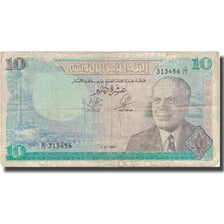Banknote, Tunisia, 10 Dinars, 1969, 1969-06-01, KM:65a, F(12-15)