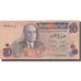 Banknote, Tunisia, 10 Dinars, 1973, 1973-10-15, KM:72, VG(8-10)