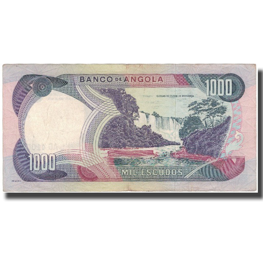 Banknote, Angola, 1000 Escudos, 1972, 1972-11-24, KM:103, EF(40-45)