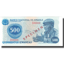 Billet, Angola, 500 Kwanzas, 1975, 1975-11-11, Specimen, KM:112s, NEUF