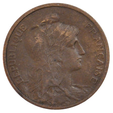 Coin, France, Dupuis, 5 Centimes, 1908, Paris, EF(40-45), Bronze, Gadoury:165