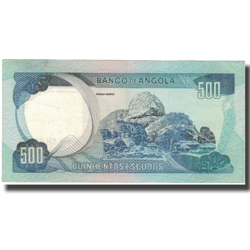 Billet, Angola, 500 Escudos, 1972, 1972-11-24, KM:102, TTB+