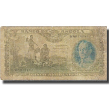 Banconote, Angola, 5 Angolares, KM:77a, B+
