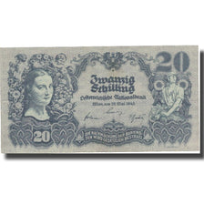 Banknote, Austria, 20 Schilling, 1945, 1945-05-29, KM:116, EF(40-45)