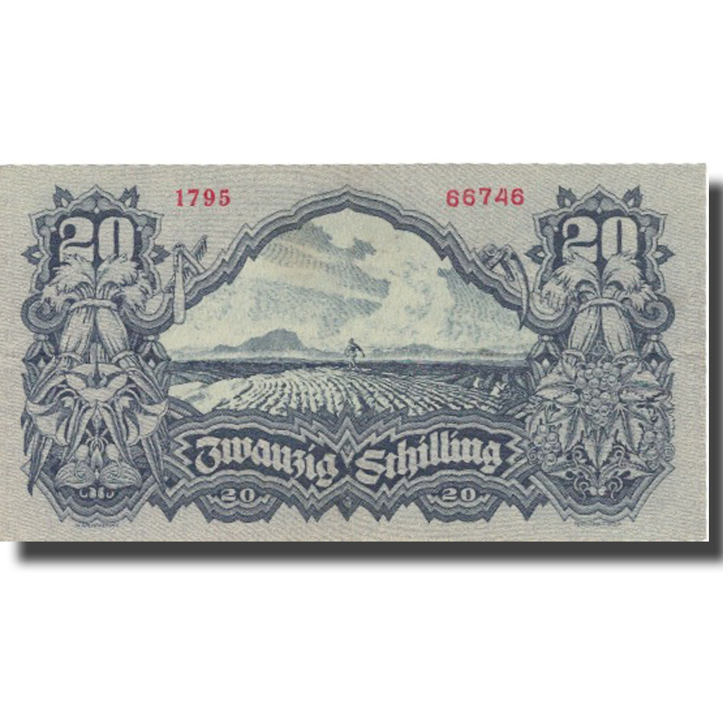 Banknote, Austria, 20 Schilling, 1945, 1945-05-29, KM:116, EF(40-45)