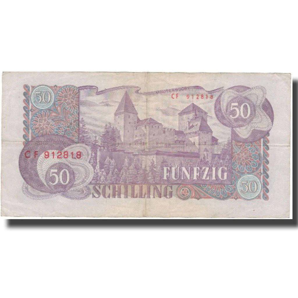 Banknote, Austria, 50 Schilling, 1962, 1962-07-02, KM:137a, EF(40-45)