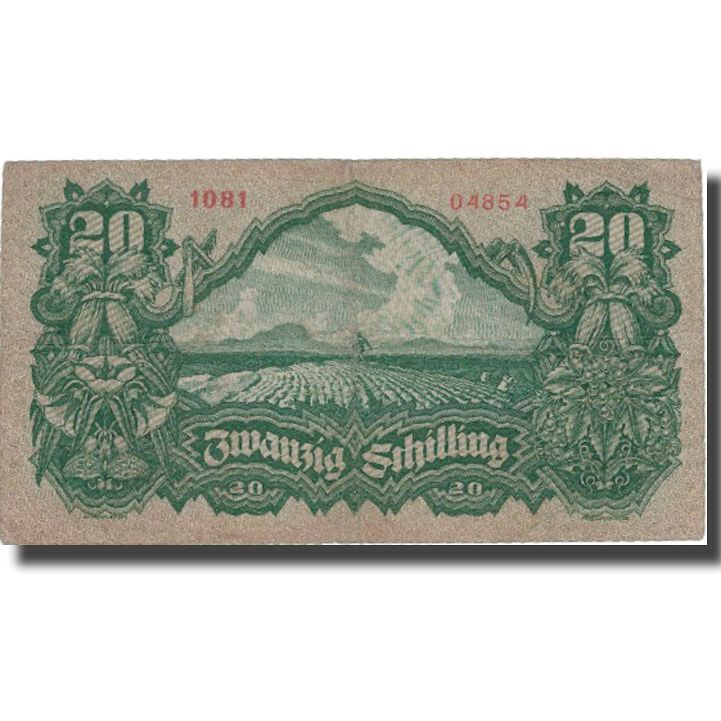 Banknote, Austria, 20 Schilling, 1928, 1928-01-02, KM:95, VF(30-35)