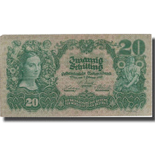 Banknote, Austria, 20 Schilling, 1928, 1928-01-02, KM:95, VF(30-35)