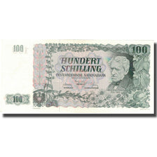 Banknote, Austria, 100 Schilling, 1954, 1954-01-02, KM:133a, EF(40-45)