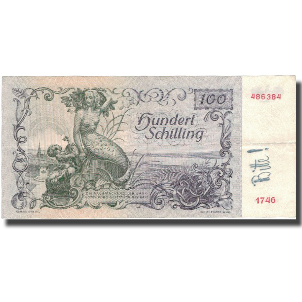 Banknote, Austria, 100 Schilling, 1949, 1949-01-03, KM:132, EF(40-45)