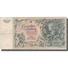 Banknote, Austria, 100 Schilling, 1949, 1949-01-03, KM:132, VF(30-35)