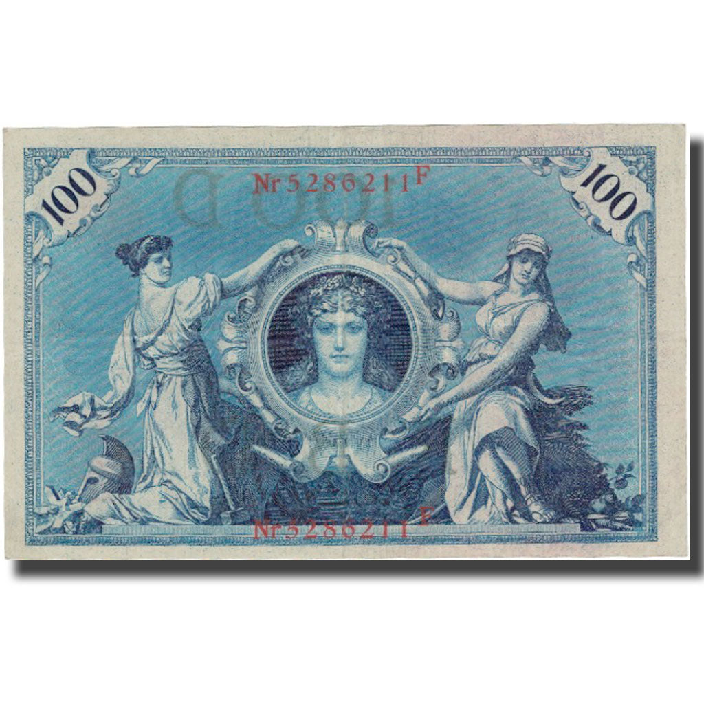 Banknote, Germany, 100 Mark, 1908, 1908-02-07, KM:33a, AU(50-53)