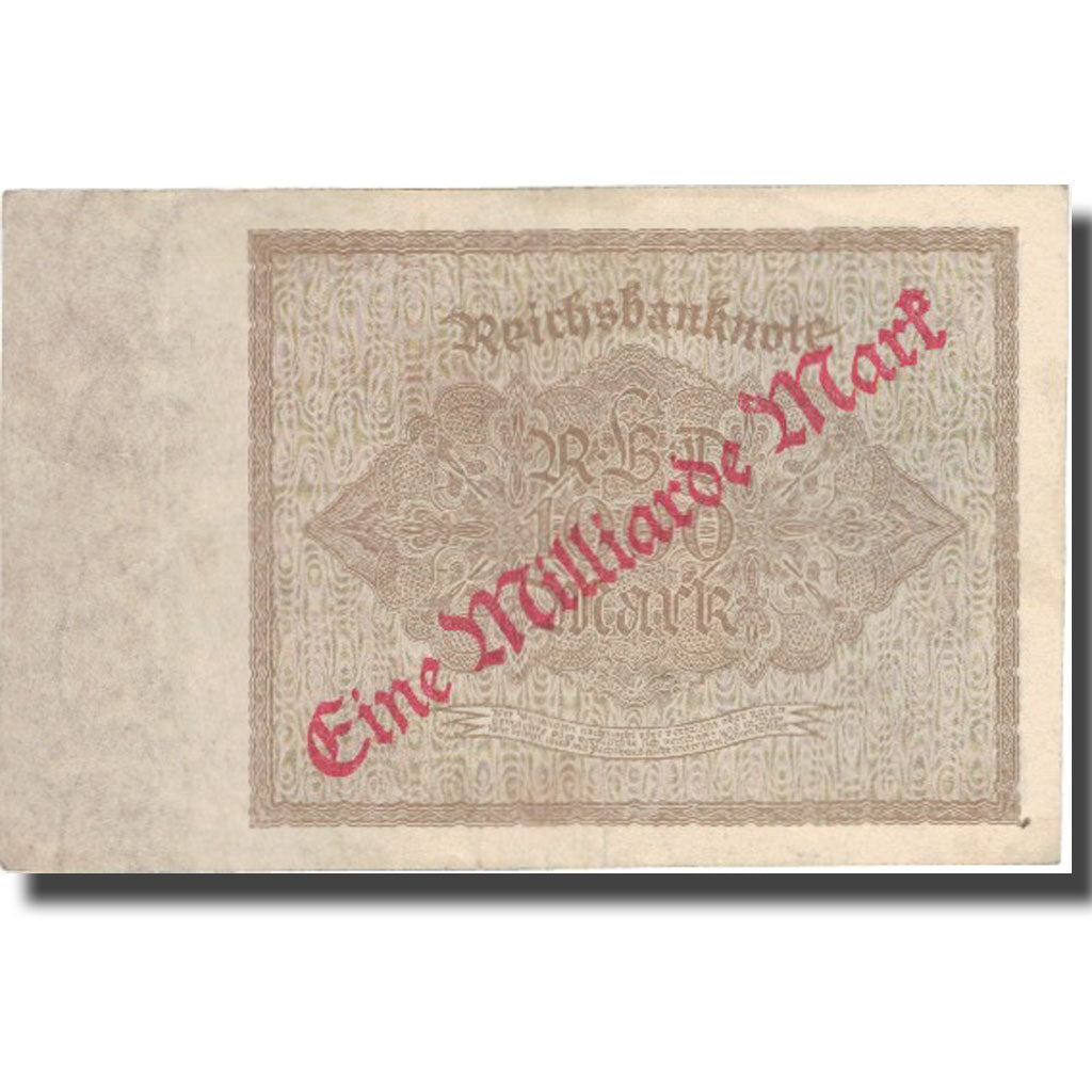 Banknote, Germany, 1 Milliarde Mark on 1000 Mark, 1922, 1922-12-15, KM:113a