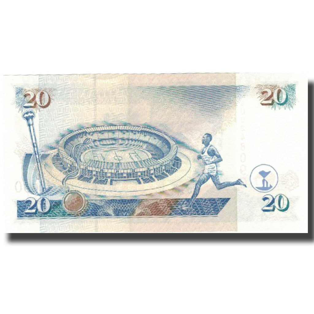 Banknote, Kenya, 20 Shillings, 1997, 1978-07-01, KM:35b, UNC(65-70)