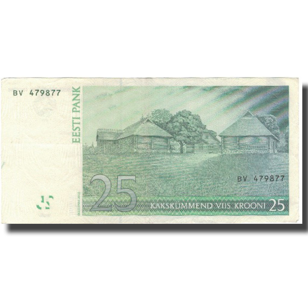 Banknote, Estonia, 25 Krooni, 2002, 2002, KM:84a, EF(40-45)