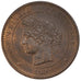 FRANCE, Cérès, 10 Centimes, 1892, Paris, KM #815.1, MS(60-62), Bronze, Gadoury #