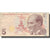 Banknote, Turkey, 5 Lira, 1970, 1970, KM:222, EF(40-45)