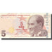 Banknote, Turkey, 5 Lira, 1970, 1970, KM:222, UNC(65-70)