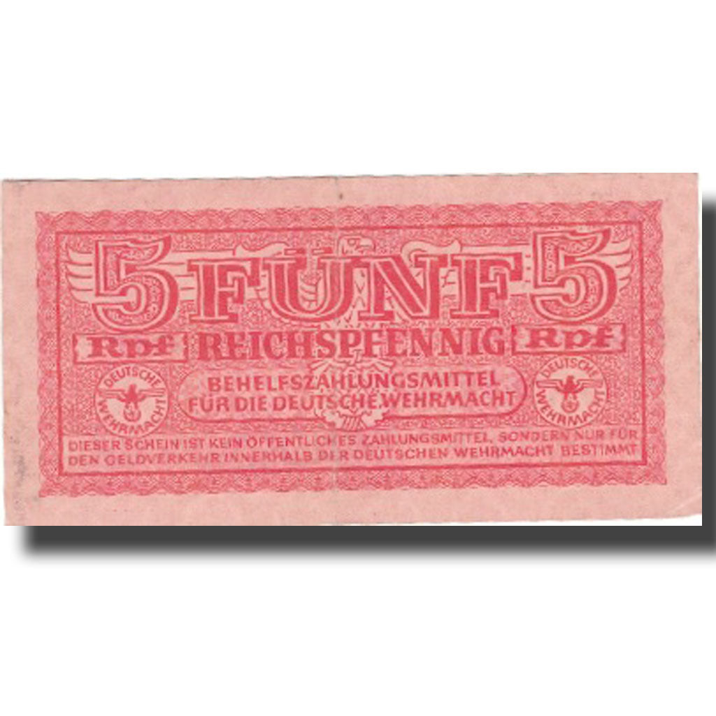 Banknote, Germany, 5 Reichspfennig, 1942, 1992, KM:M33, EF(40-45)