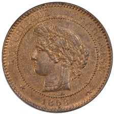 Monnaie, France, Cérès, 10 Centimes, 1898, Paris, SUP+, Bronze, Gadoury:265a