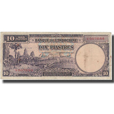 Banknote, FRENCH INDO-CHINA, 10 Piastres, Undated (1946), KM:80a, EF(40-45)