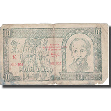 Banknote, Vietnam, 10 D<ox>ng, 1948, 1948, KM:20a, VG(8-10)