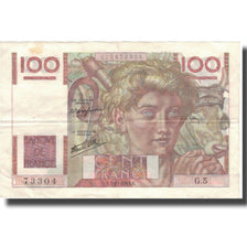 France, 100 Francs, 100 F 1945-1954 ''Jeune Paysan'', 1945, 1945-11-07