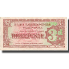 Banknote, Great Britain, 3 Pence, 1944, 1944, KM:M16a, EF(40-45)