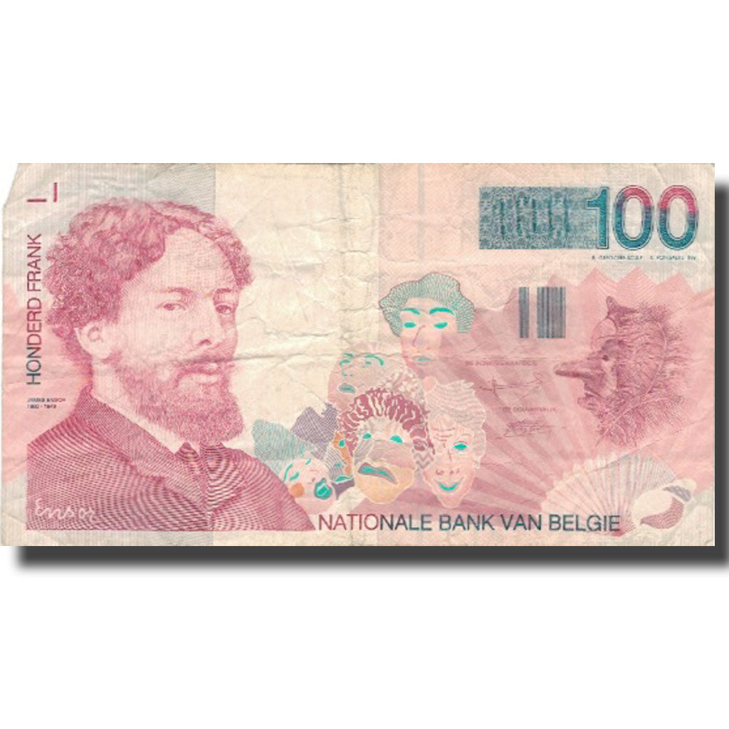 Banknote, Belgium, 100 Francs, Undated (1995-2001), KM:147, VF(20-25)