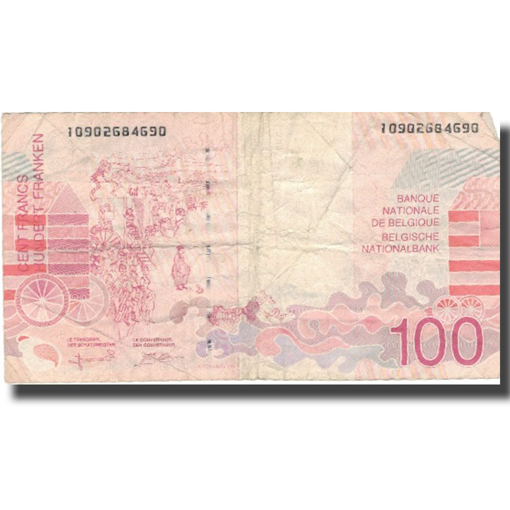 Banknote, Belgium, 100 Francs, Undated (1995-2001), KM:147, VF(20-25)