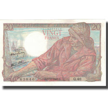 France, 20 Francs, 1942, 1942-11-05, AU(55-58), KM:100a