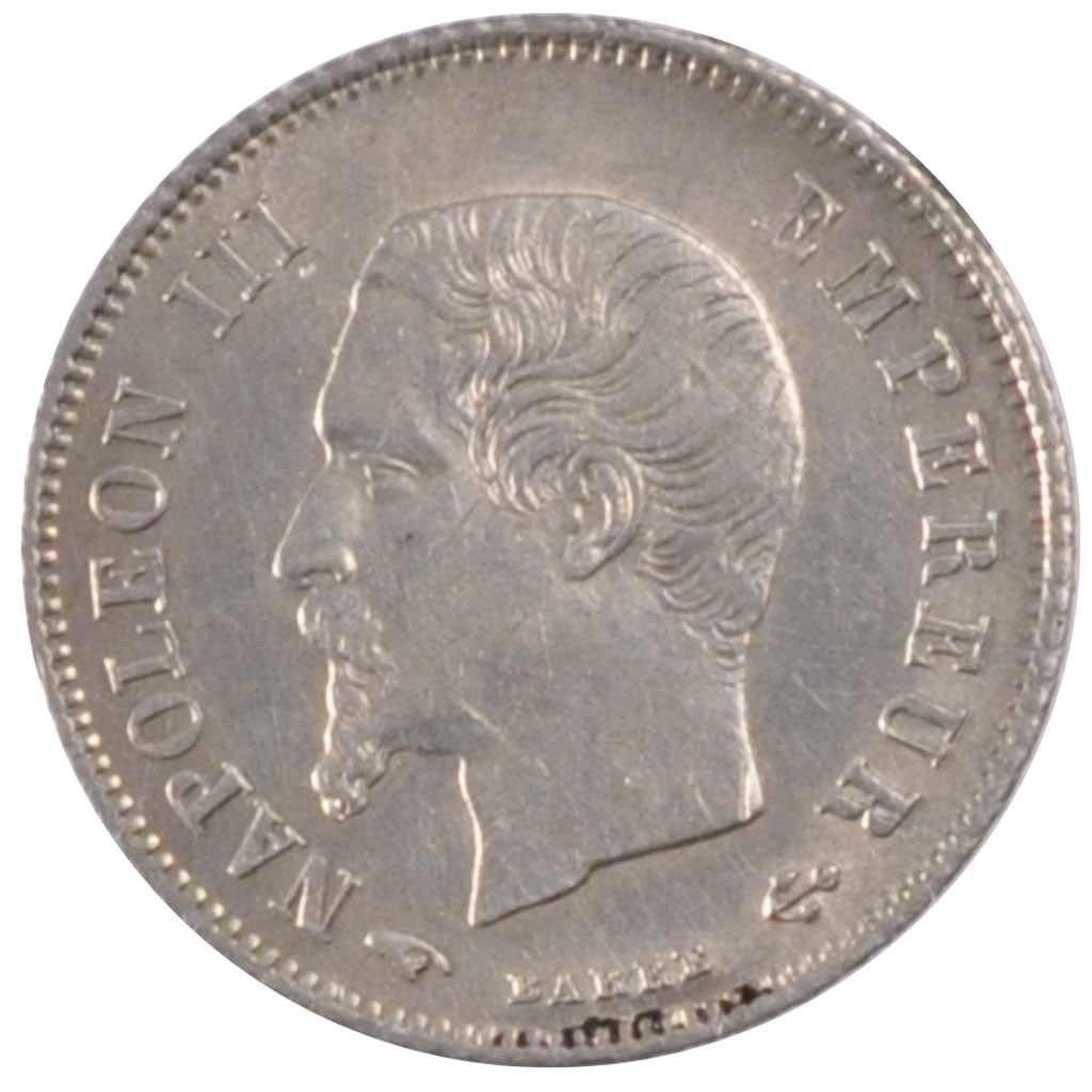 Coin, France, Napoleon III, Napoléon III, 20 Centimes, 1859, Paris, AU(55-58)