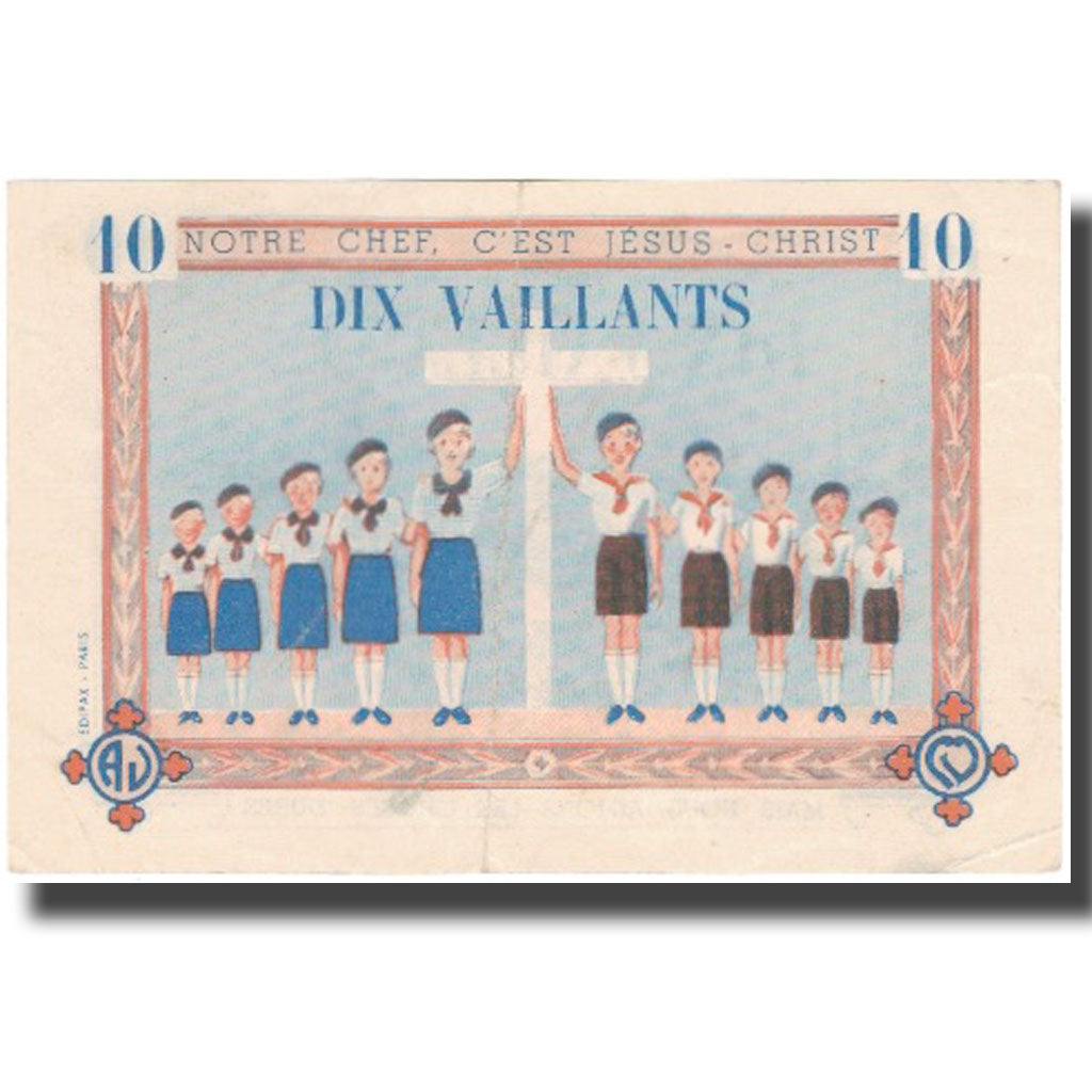 France, Secours National, 10 Francs, 1930, EF(40-45)