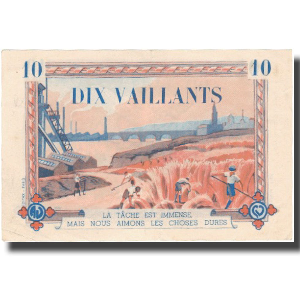 France, Secours National, 10 Francs, 1930, EF(40-45)