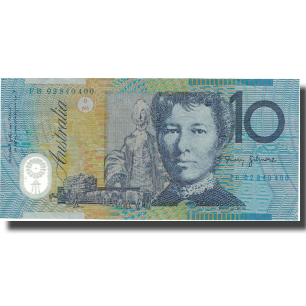 Billet, Australie, 10 Dollars, KM:52b, TTB