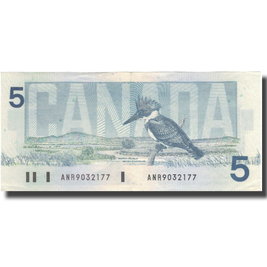 Banknote, Canada, 5 Dollars, 1986, 1986, KM:95e, AU(55-58)