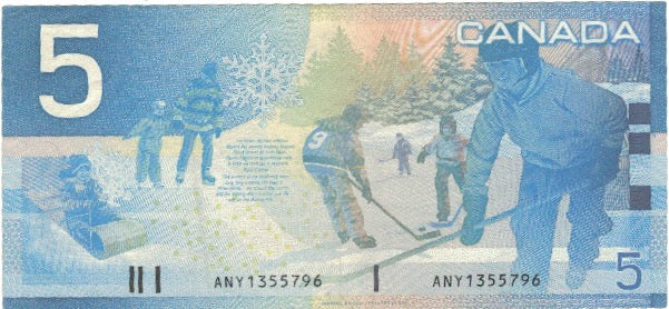 Banknote, Canada, 5 Dollars, 2002, 2002, KM:101a, AU(55-58)