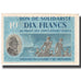 France, Bon de Solidarité, 10 Francs, 1941, SPL