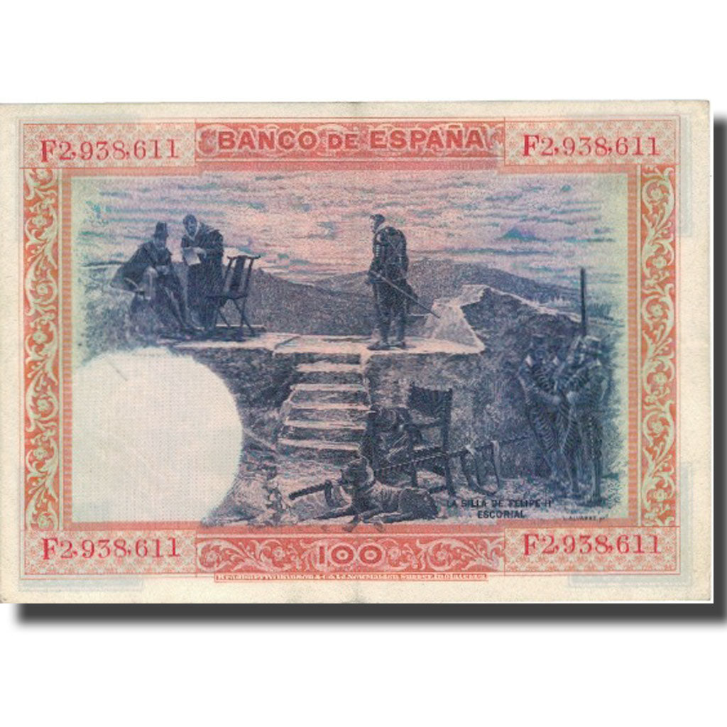 Banknote, Spain, 100 Pesetas, 1925, 1925-07-01, KM:69c, UNC(60-62)