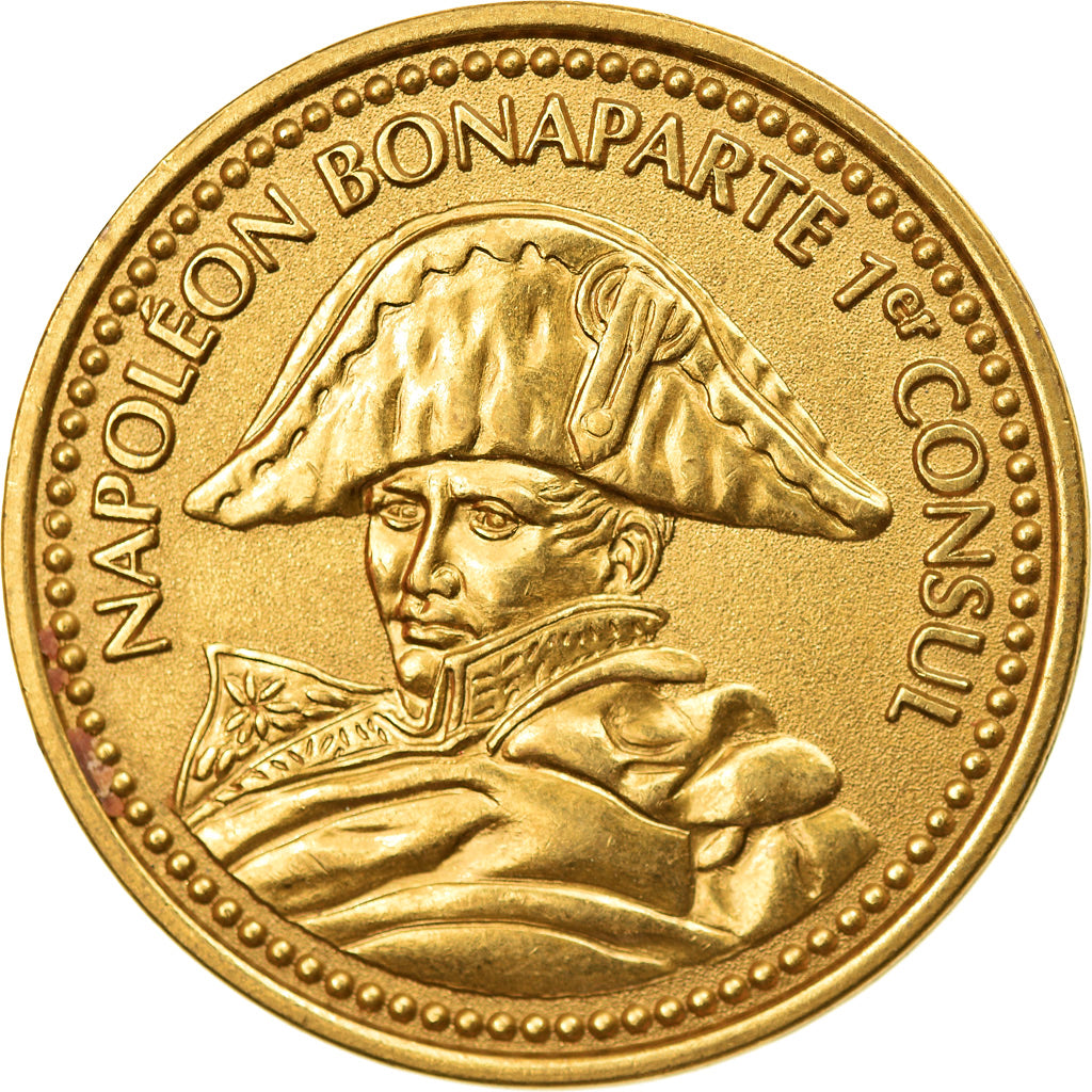 France, Médaille, Napoléon Bonaparte, 1er Consul, History, SPL, Bronze